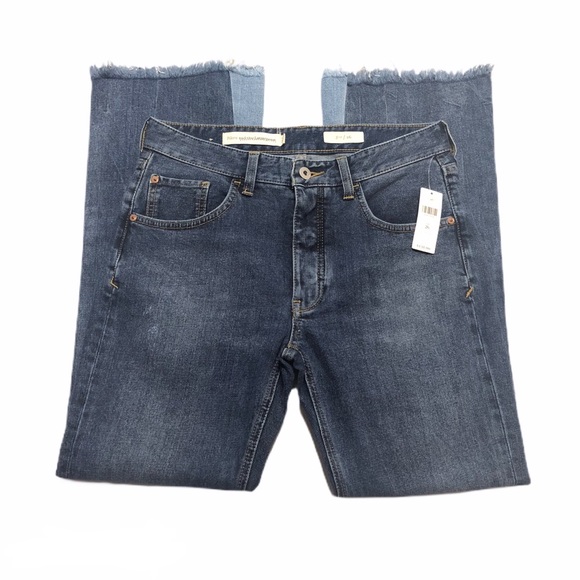 NWT Anthro PILCRO High-Rise Flare Cropped Jeans - Picture 3 of 8